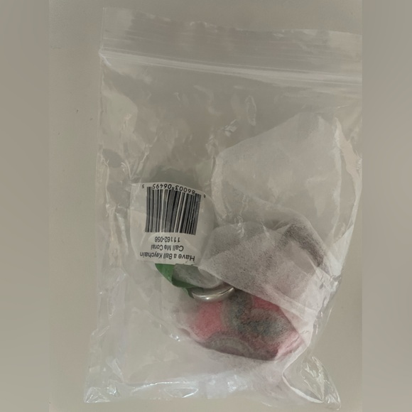 NWT Vera Bradley Have a Ball Keychain, “Call Me Coral” - Picture 6 of 6